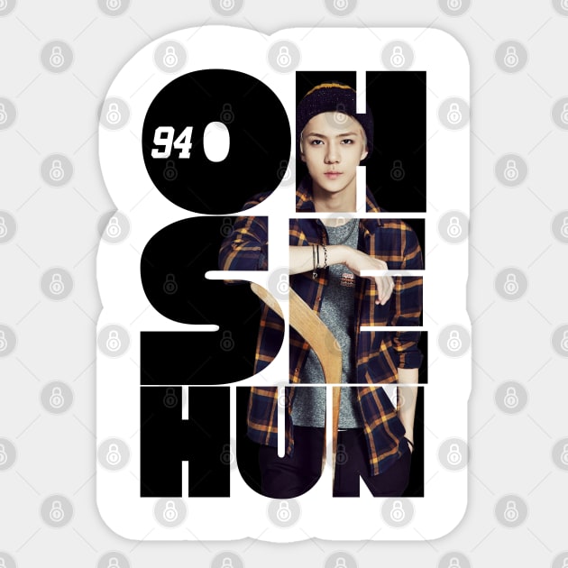 EXO Suho Full Name OT12 Sticker by iKPOPSTORE